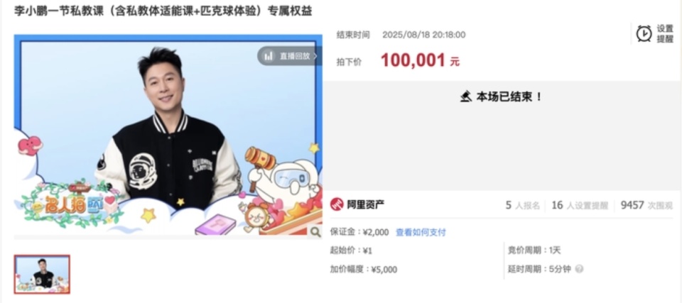 万元的价格